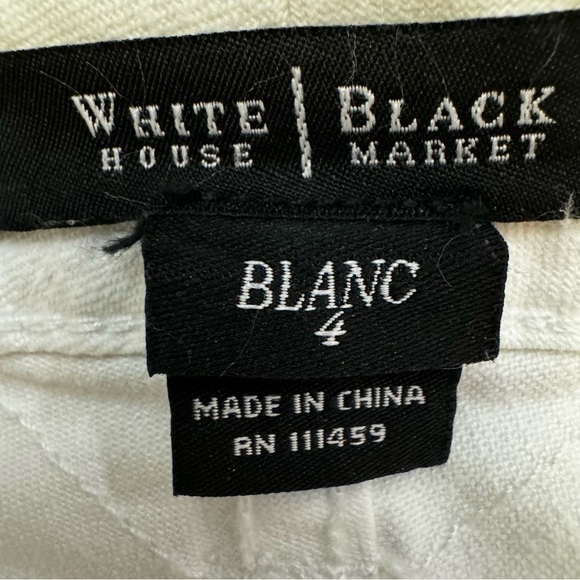 White House Black Market White Denim
Capri Ankle Jeans Size 4 NEW - Picture 4 of 16